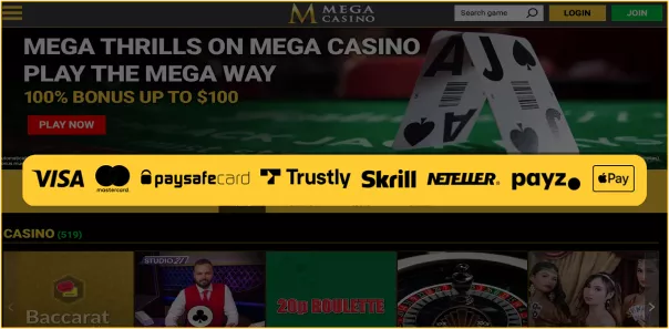 Mega Casino_Fast and secure payments for MENA region